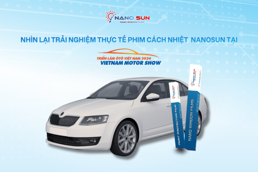 Nhìn lại những trải nghiệm thực tế phim NANOSUN tại Vietnam MotorShow 2024