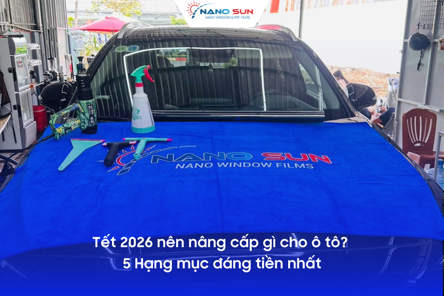 Tết 2026 nên nâng cấp gì cho ô tô? 5 Hạng mục đáng tiền nhất