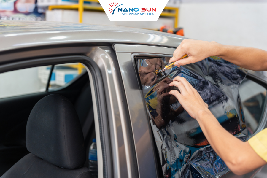 Dán phim cách nhiệt Nanosun cho ô tô là giải pháp chống nóng, bảo vệ nội thất tối ưu.