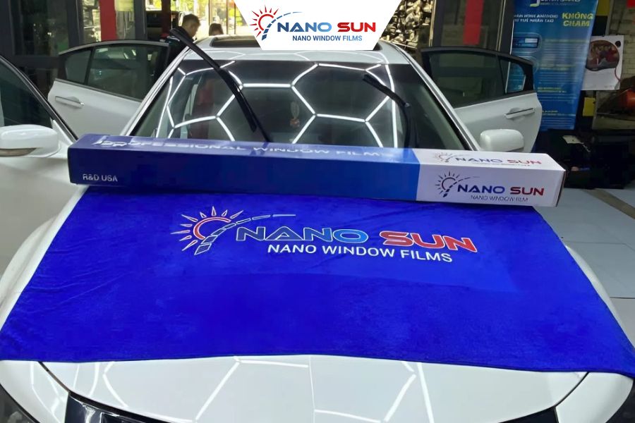Phim cách nhiệt Nanosun bền đẹp, cản nhiệt tia UV vượt trội