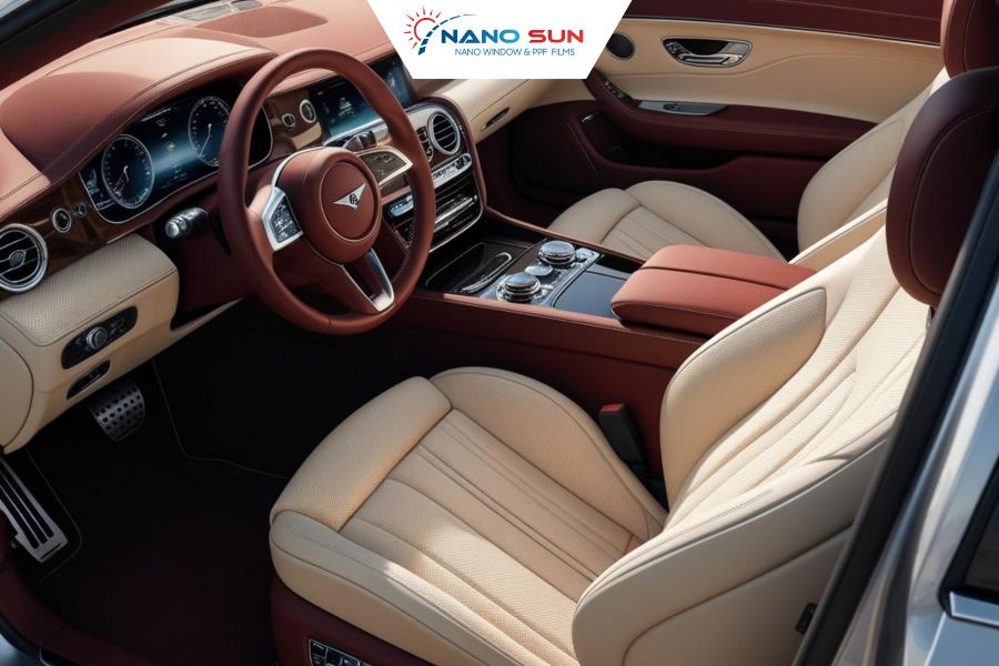 Phim cách nhiệt Nanosun giúp giữ mát khoang xe, bảo vệ người và nội thất