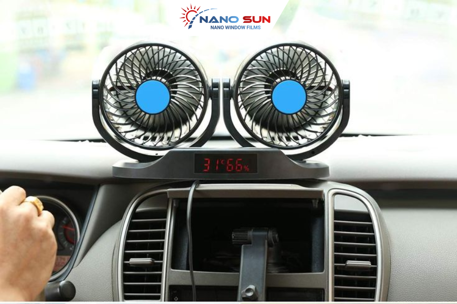 Quạt hút nhiệt là giải pháp nhỏ gọn, hiệu quả để không gian khoang lái thông thoáng hơn.